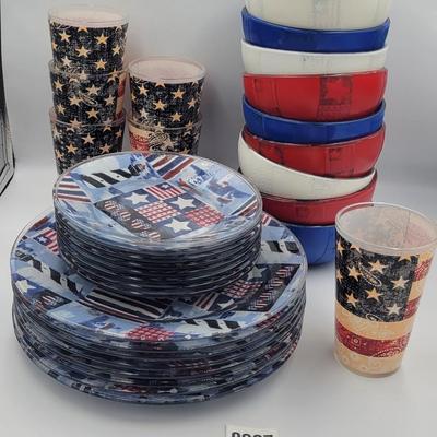 Patriotic Dinnerware