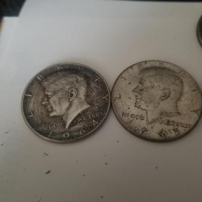9 Kennedy halves 1964 to 1971