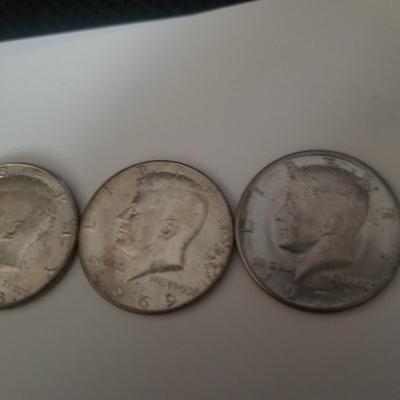 9 Kennedy halves 1964 to 1971