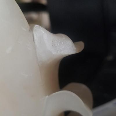 Vintage White Jade Vase as