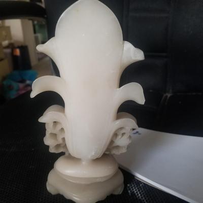 Vintage White Jade Vase as