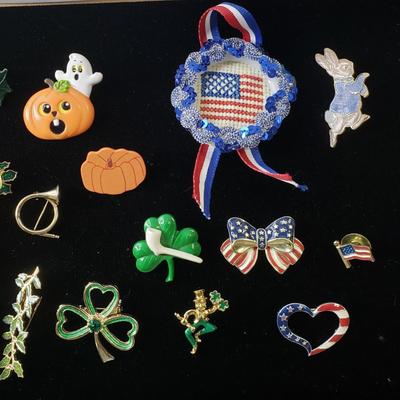 Variety of Brooches