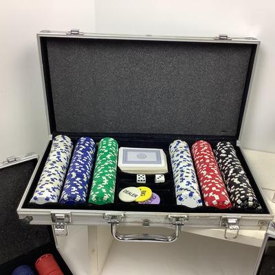 Lot # 1093 Lot of Poker Chips with Cases