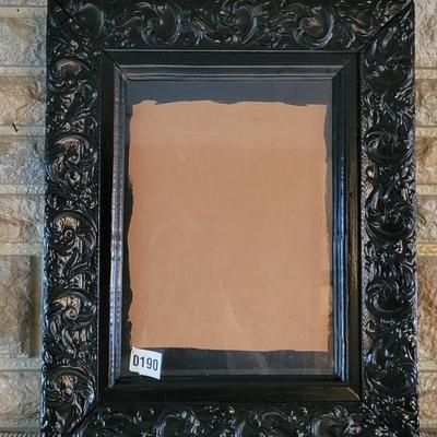 Antique Black Photo Frame