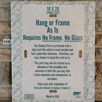 Jesus Knocking Frameless Art