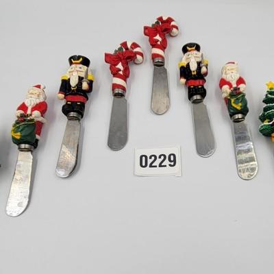 Holiday Butter Knives