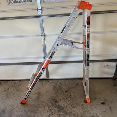 Little Giant Switch-It Aluminum Step Ladder (G-MG)