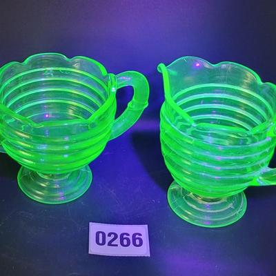 Vintage Uranium Glass