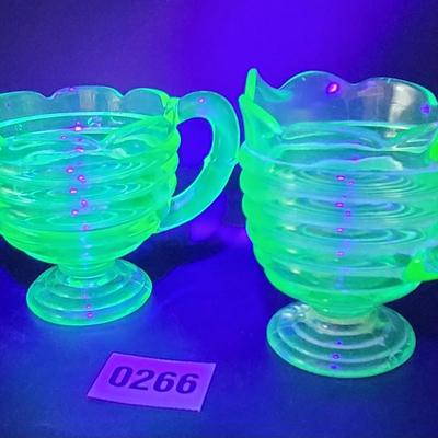 Vintage Uranium Glass
