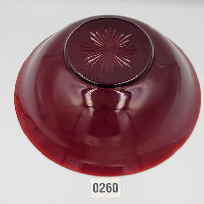 Vintage Anchor Hocking Royal Ruby Bowls