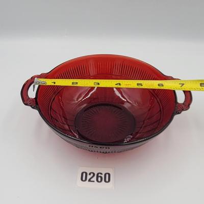 Vintage Anchor Hocking Royal Ruby Bowls