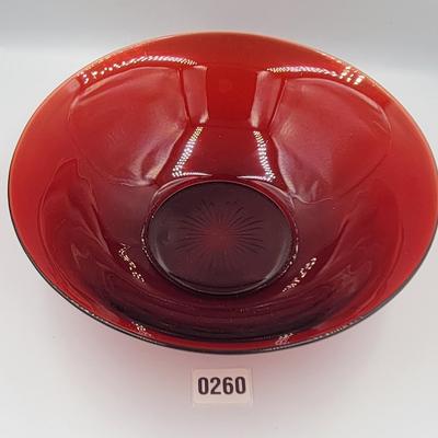 Vintage Anchor Hocking Royal Ruby Bowls