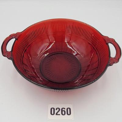 Vintage Anchor Hocking Royal Ruby Bowls