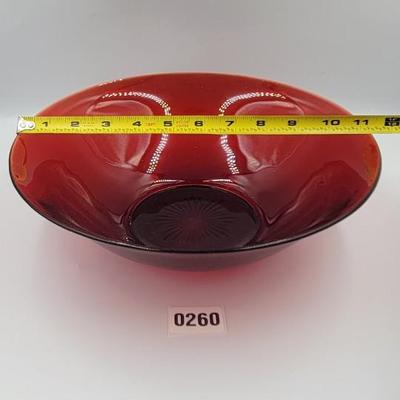Vintage Anchor Hocking Royal Ruby Bowls