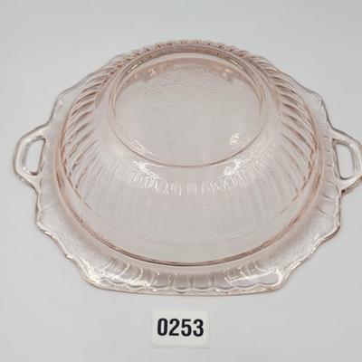 Vintage Pink Serving Bowl