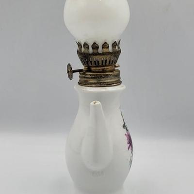 Vintage Miniature Oil Lamp