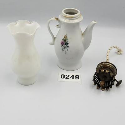 Vintage Miniature Oil Lamp