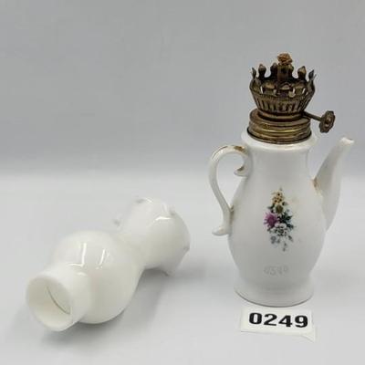 Vintage Miniature Oil Lamp