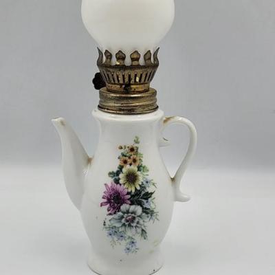 Vintage Miniature Oil Lamp