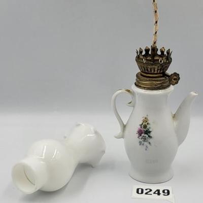 Vintage Miniature Oil Lamp