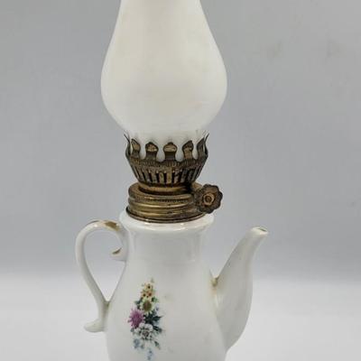 Vintage Miniature Oil Lamp