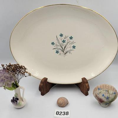 Vintage MCM SCIO Cornflower Plate Lot