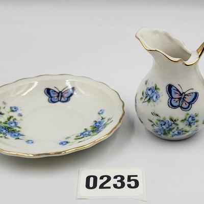 Vintage Enesco Pitcher and Basin