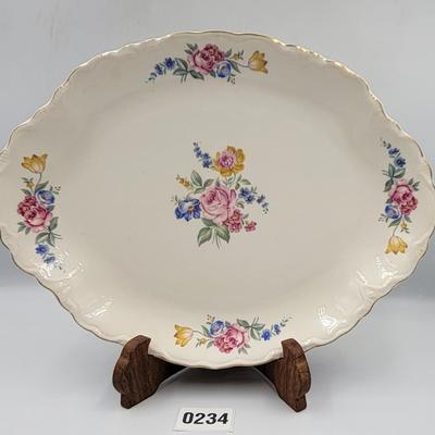 Vintage Scio Hazel China Serving Platter