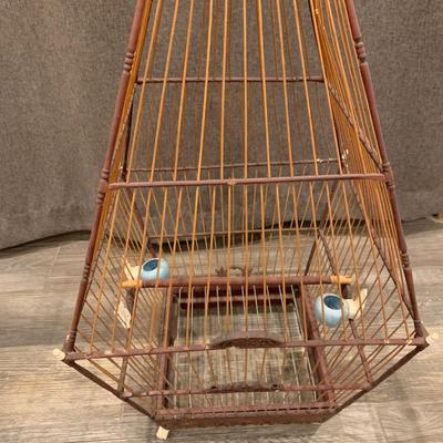 Jambul Wooden Birdcage (BLR-HS)
