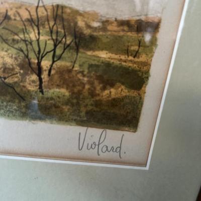 Signed Limited Edition Print - by Pierre Violard