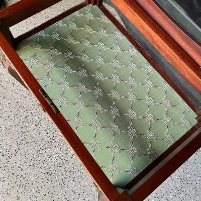 Antique vitrine display case