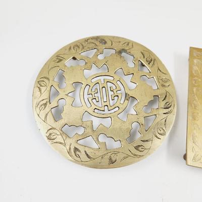 BEAUTIFUL BRASS TRIVET BUNDLE