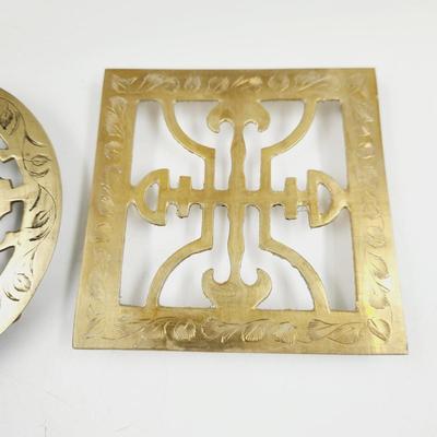 BEAUTIFUL BRASS TRIVET BUNDLE
