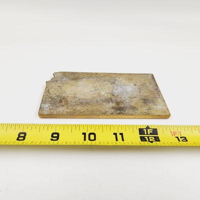 KANSAS DECORATIVE BRASS PLAQUE