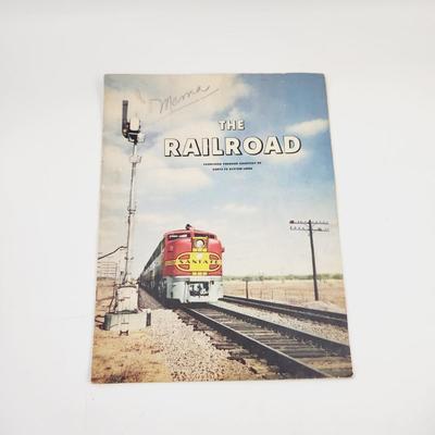 VINTAGE 1951 THE RAILROAD MAGAZINE