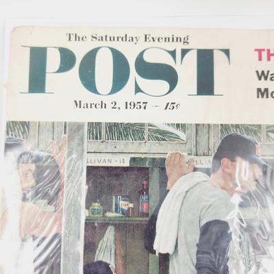 THE POST MARCH 2, 1957 FRONT COVER ONLY