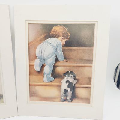 SIGNED MATTE FRAME PRINT ART WORK