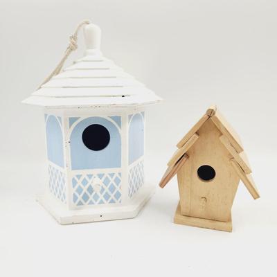 CUTE WOODEN BIRDHOUSE BUNDLE