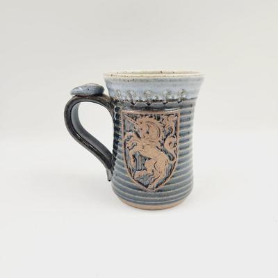 BEAUTIFUL STONEWARE UNICORN COFFEE CUP