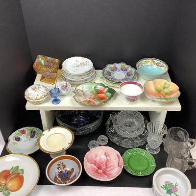1107 Lenox & Misc. Vintage China and Glassware Lot