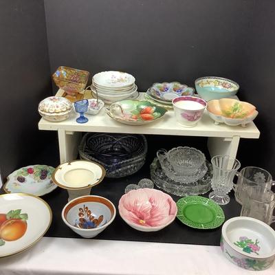 1107 Lenox & Misc. Vintage China and Glassware Lot