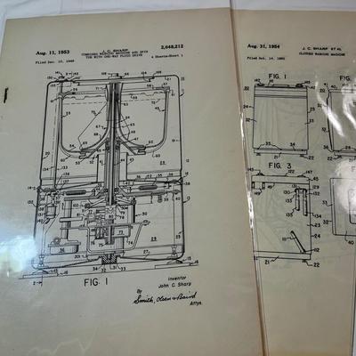 13 Patents from 1936-1955 granted Inventor John C. Sharp (HotPoint)