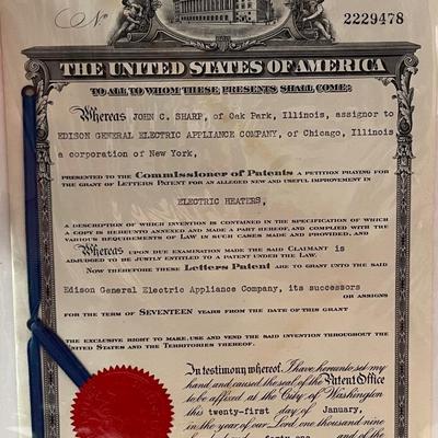 13 Patents from 1936-1955 granted Inventor John C. Sharp (HotPoint)