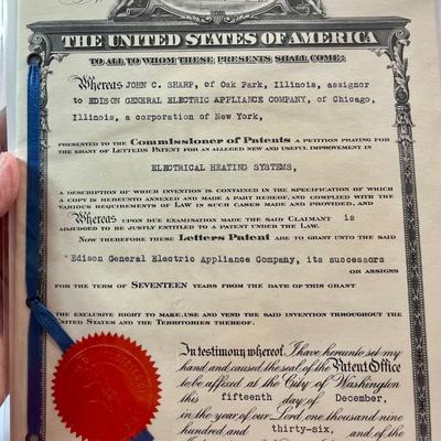 13 Patents from 1936-1955 granted Inventor John C. Sharp (HotPoint)