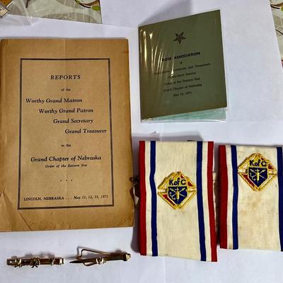 MASON'S AND KNIGHTS OF COLUMBUS COLLECTIBLES