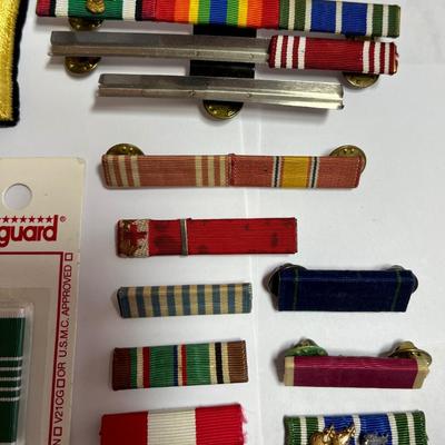 ASSORTED VINTAGE MILITARY AWARDS AND COMMENDATIONS