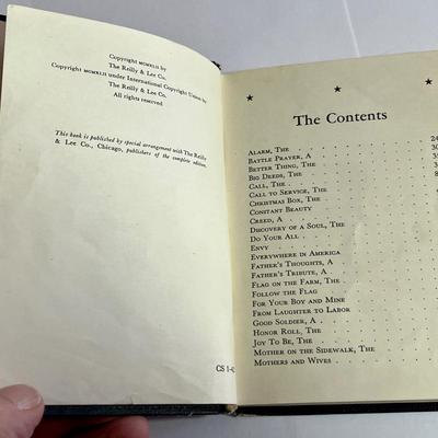 1942 "POEMS OF PATRIOTISM" BOOK