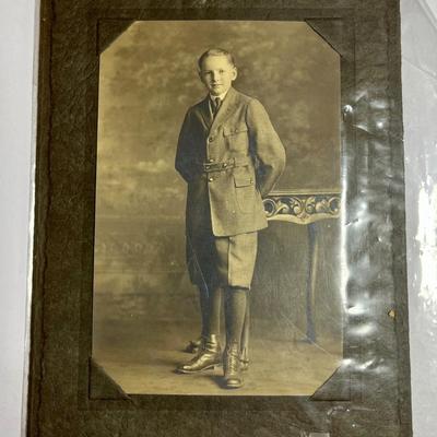 3 ANTIQUE PHOTOGRAPHS OF YOUNG MILITARY MEN