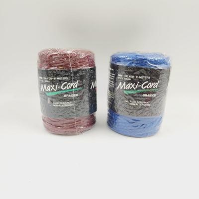 NEW BUNDLE OF MAXI-CORD 6MM - 100 YARDS MACRAME CORD