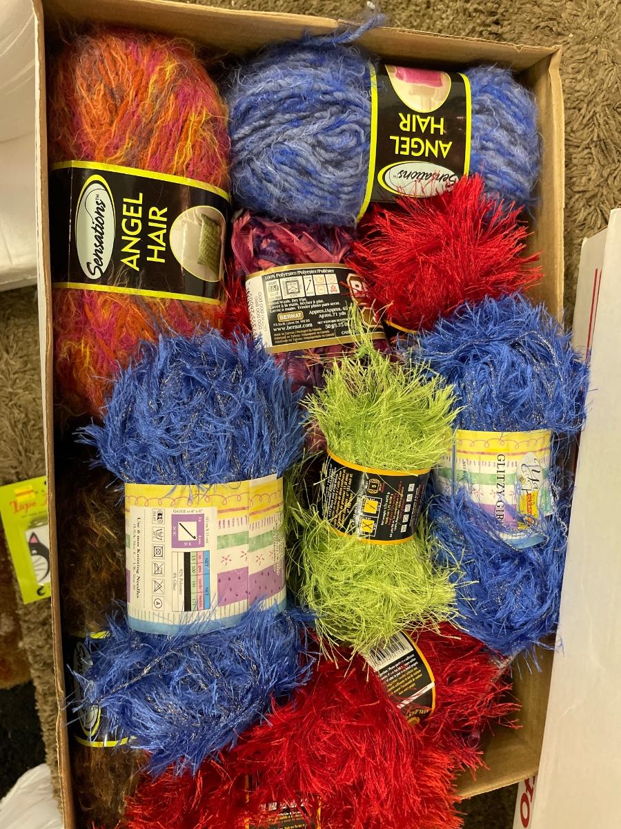 Fuzzy yarn